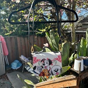 Loungefly Cartoon Dog Crossbody Bag